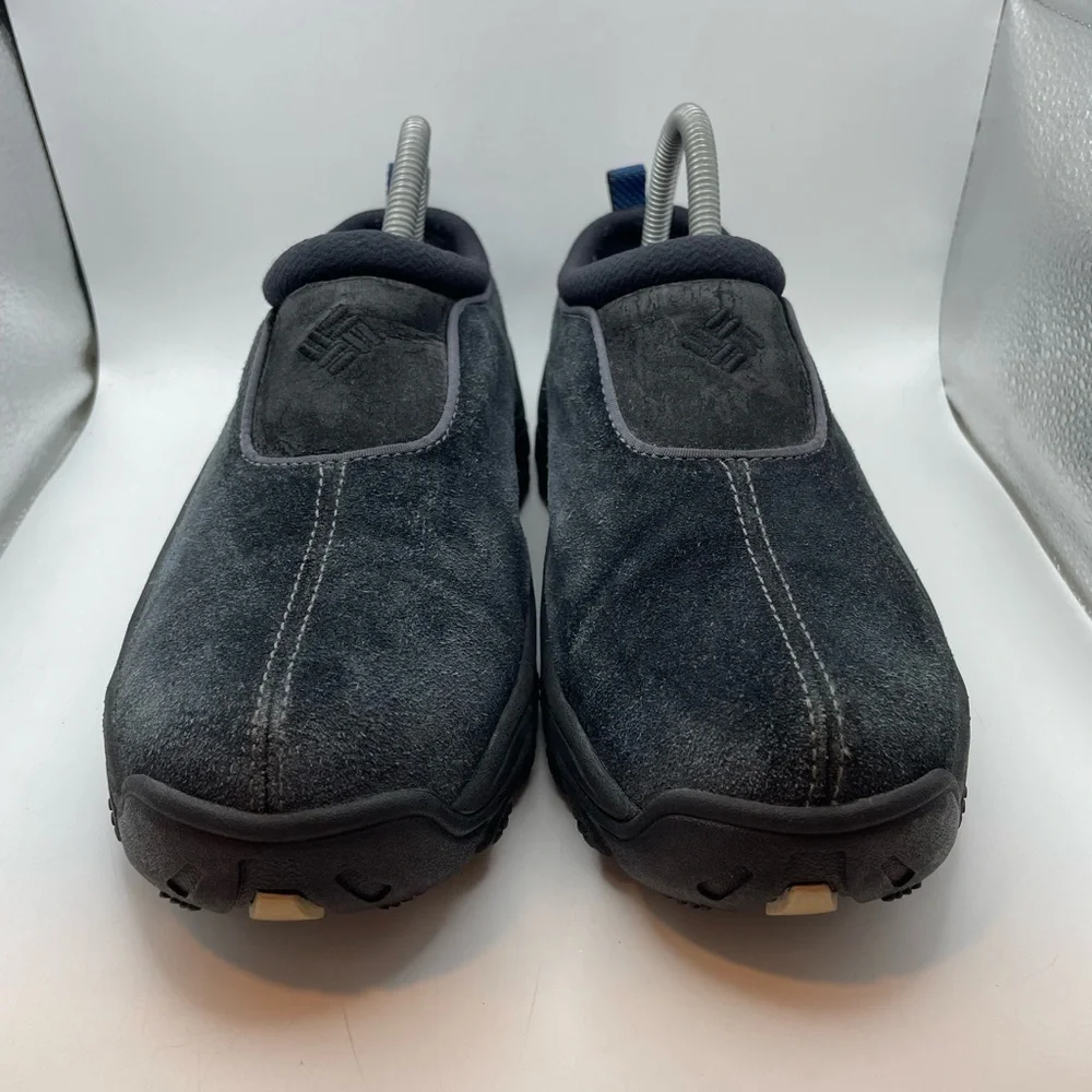 Columbia thermal life thin insulation women’s blue suede clogs size 9 - Picture 4 of 9